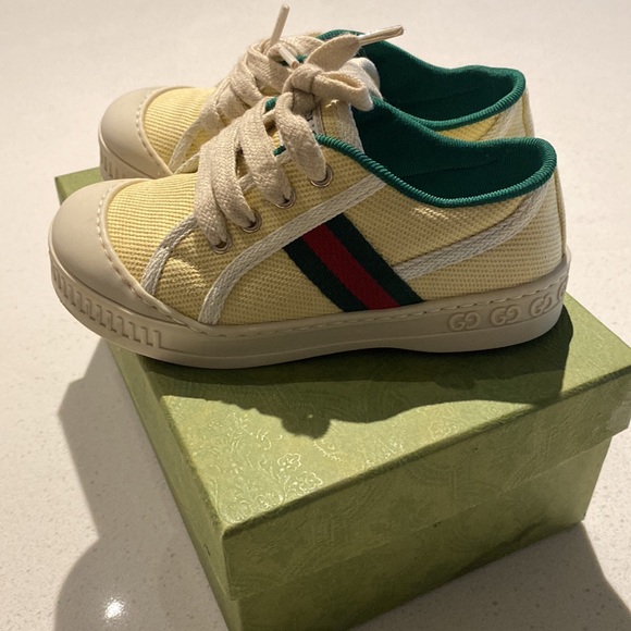 GUCCI KIDS Tennis 1977 low-top sneakers Size 25 - Picture 3 of 4